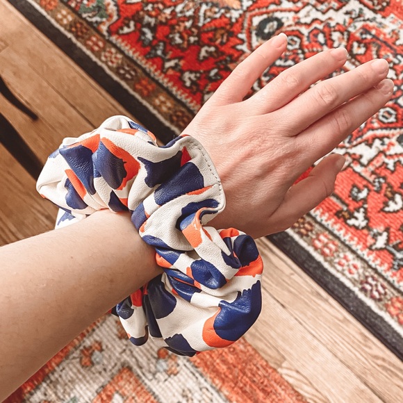 Clare V Accessories - Clare V Leather Scrunchie